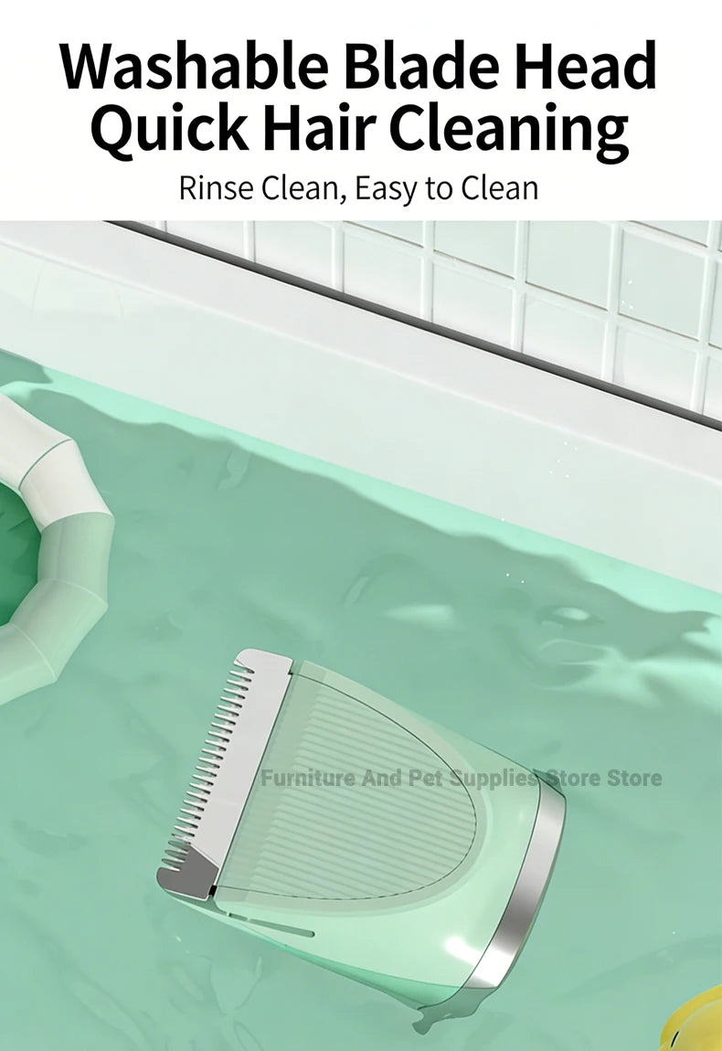 Hooral™ 4-in-1 Professional Pet Grooming Trimmer | Low Noise Waterproof Dog & Cat Hair Clipper