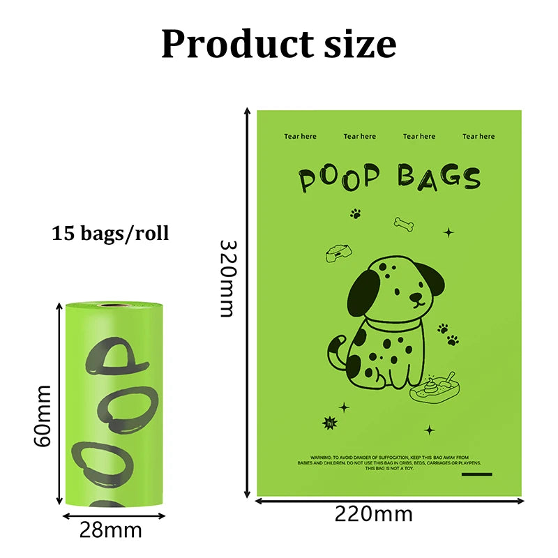 Hooral™ Biodegradable Dog Poop Bags | Lavender Scented, Extra Thick & Leakproof with Holder & Dispenser